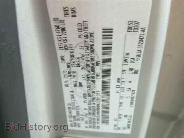 2013 FORD ESCAPE - VIN: 1FMCU0H98DUC81057 - Фото 10