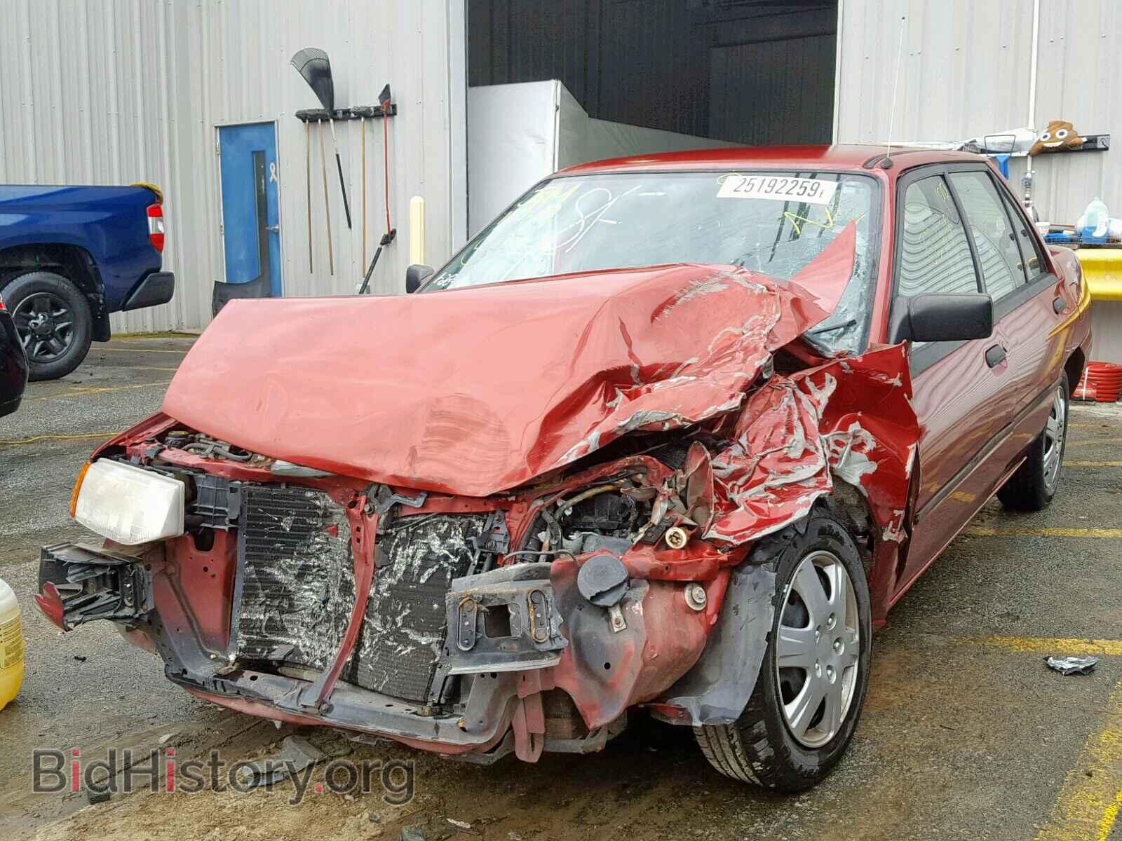 1993 FORD ESCORT - VIN: 3FAPP13J0PR210232 - Фото 2