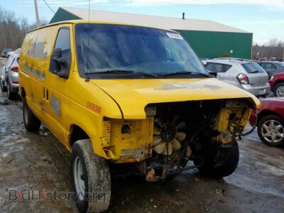 2008 Ford ECONOLINE, желтый — VIN 1FTNE24W28DA89186, Copart
