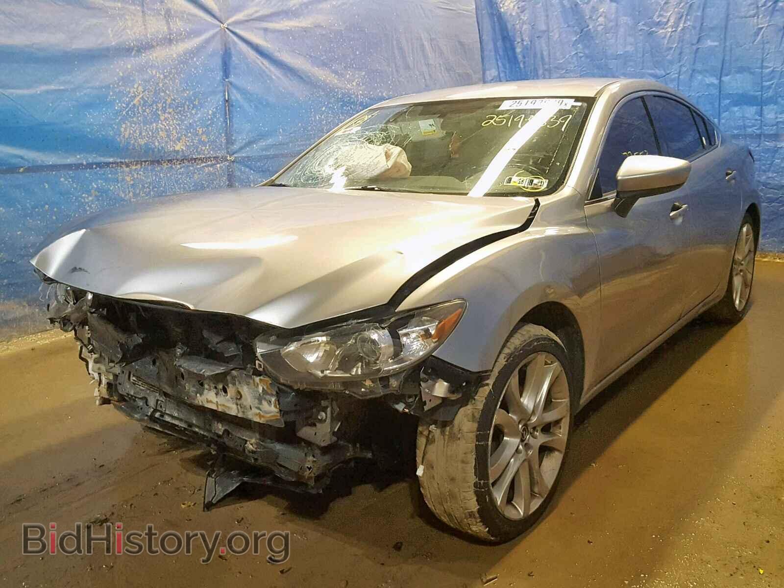 2014 MAZDA 6 - VIN: JM1GJ1V60E1156538 - Фото 2