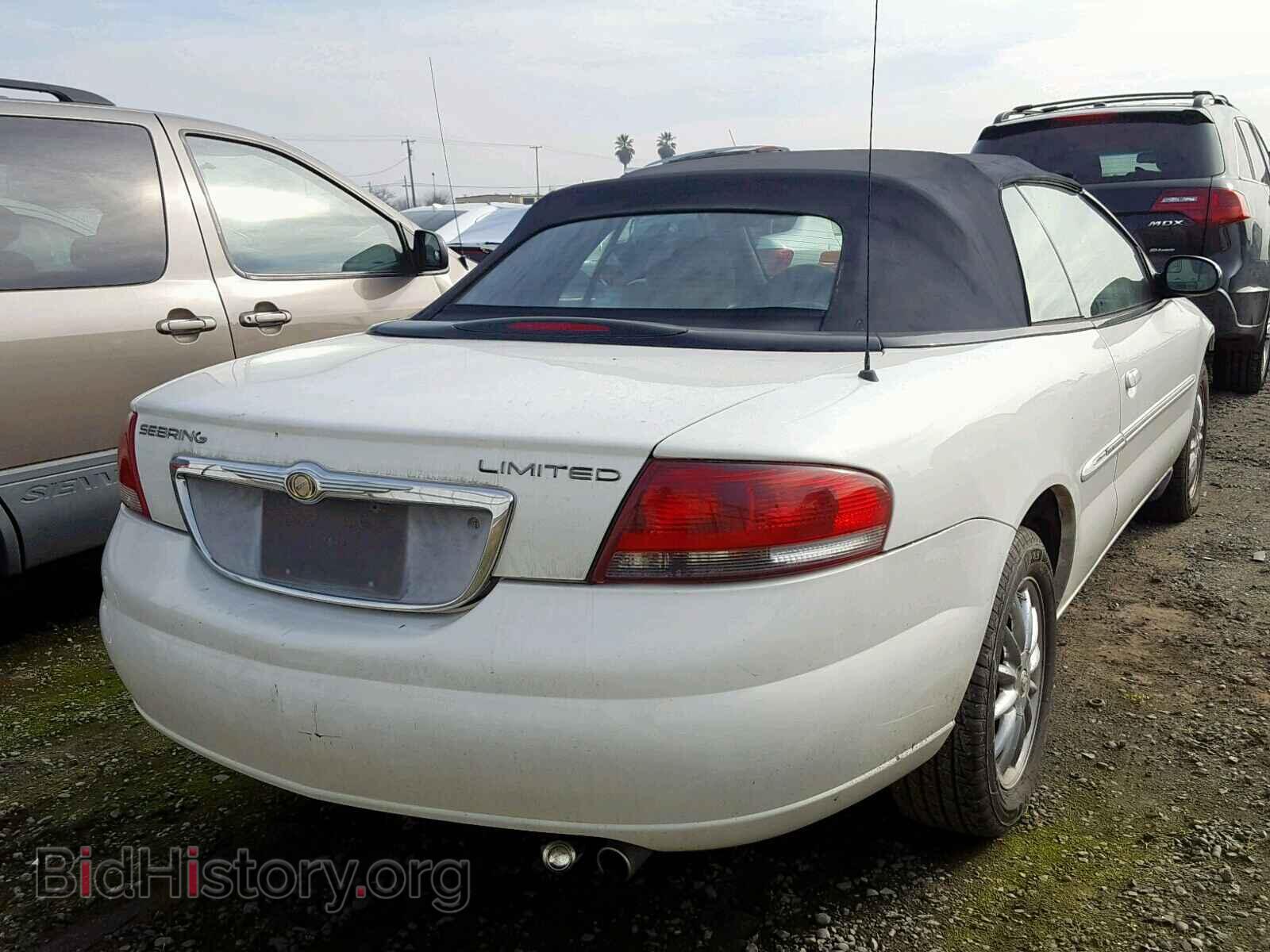 2002 CHRYSLER SEBRING - VIN: 1C3EL65R22N103664 - Photo 4