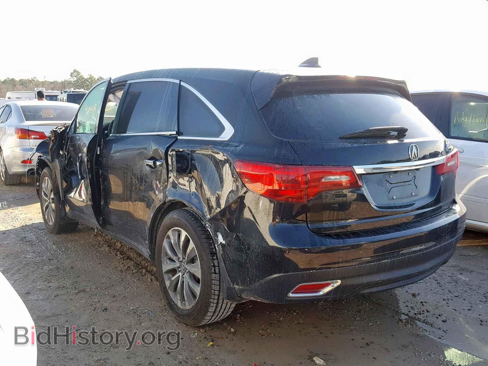 2016 ACURA MDX - VIN: 5FRYD3H43GB005932 - Фото 3