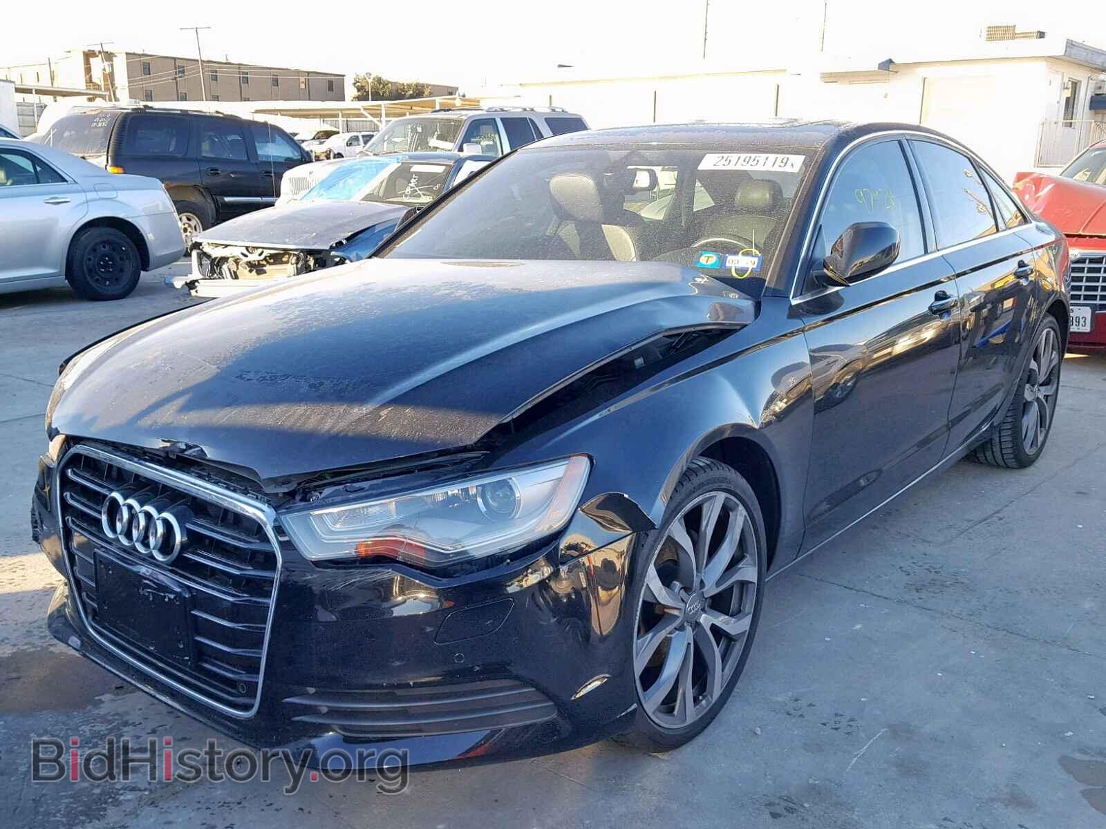 2013 AUDI A6 - VIN: WAUDFAFC4DN141943 - Фото 2