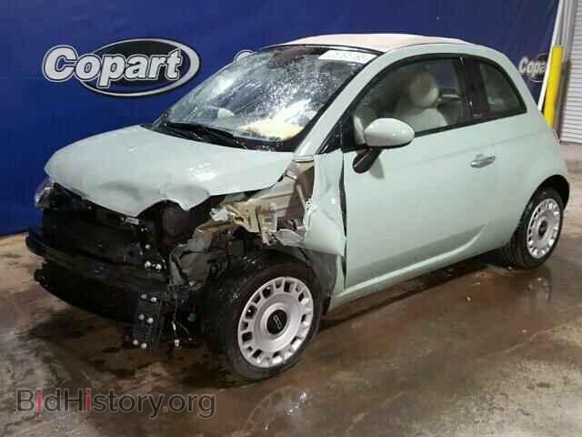 2015 FIAT 500 - VIN: 3C3CFFDR0FT513966 - Фото 2
