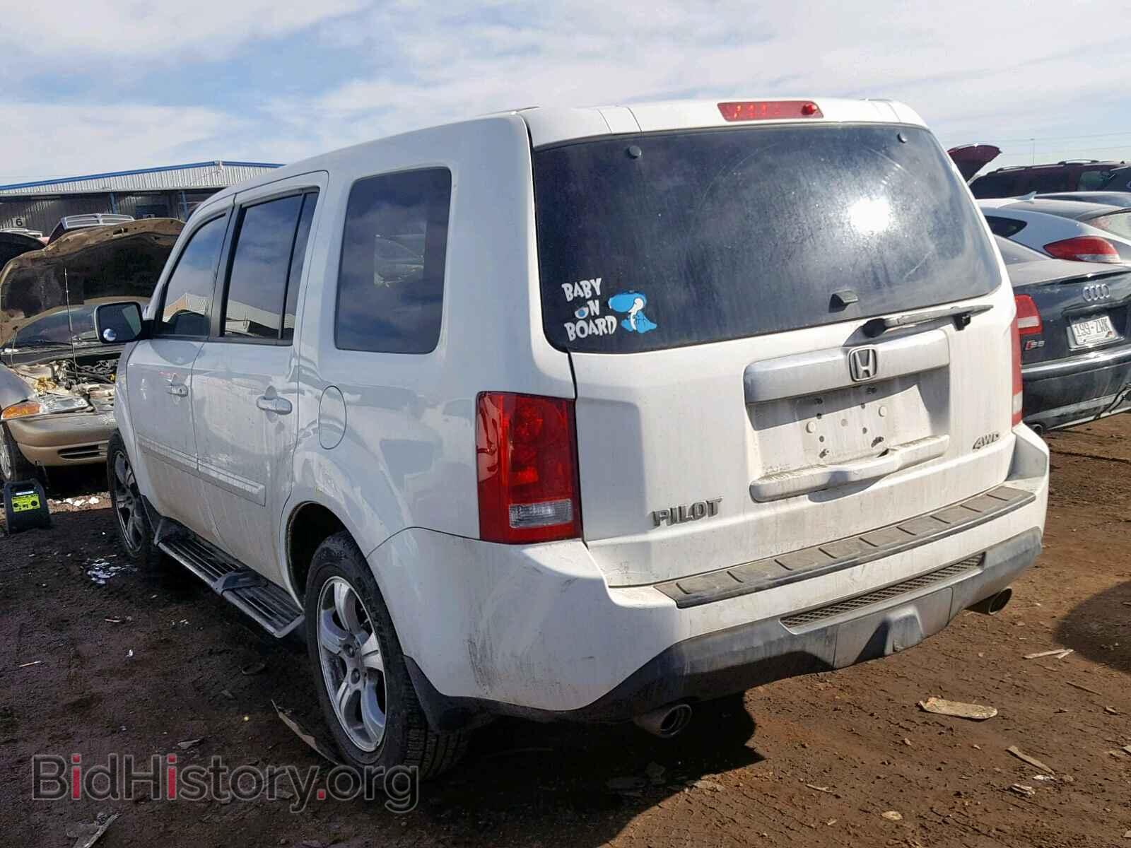 2013 HONDA PILOT EX - VIN: 5FNYF4H42DB028244 - Фото 3