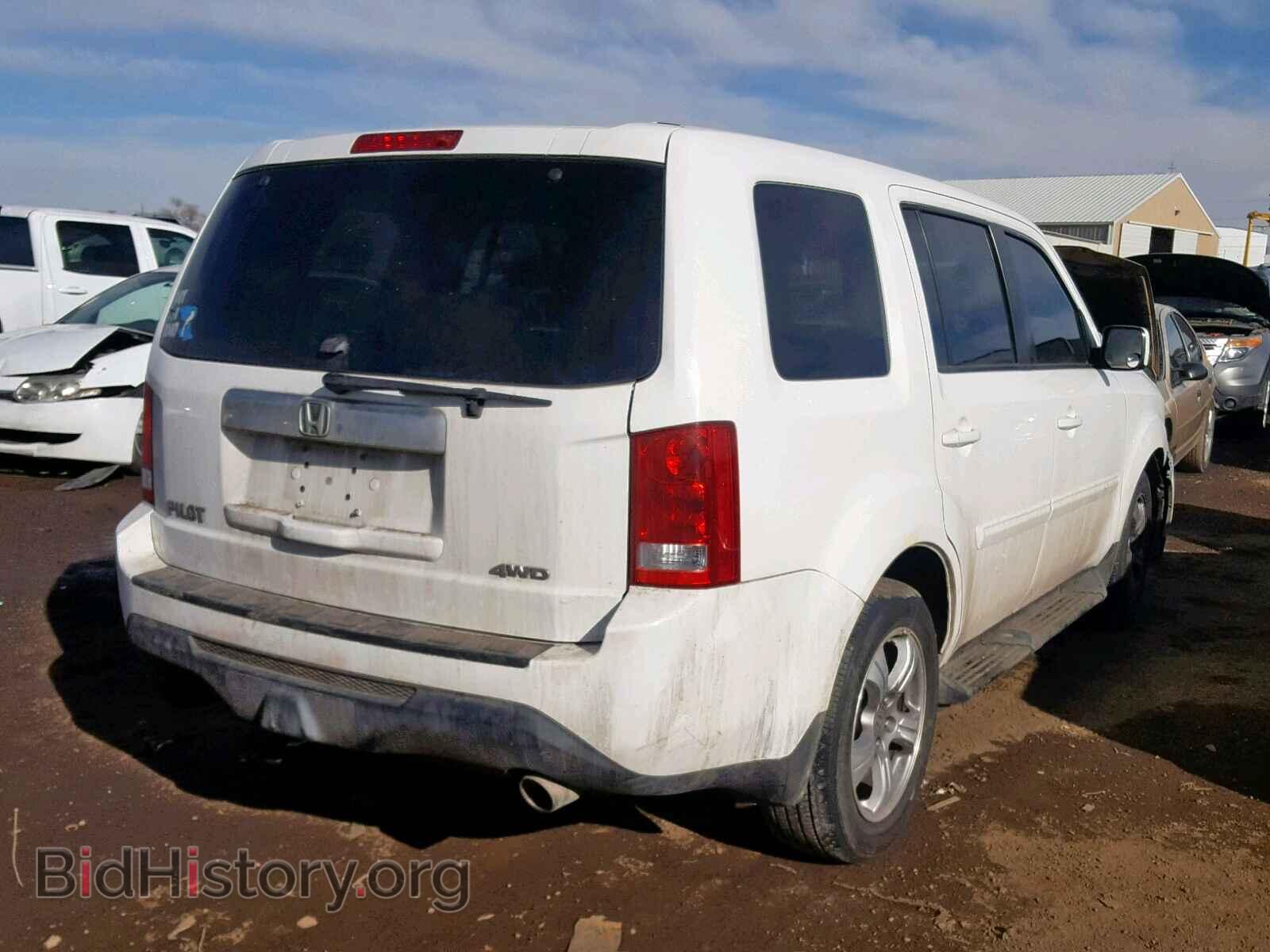 2013 HONDA PILOT EX - VIN: 5FNYF4H42DB028244 - Фото 4