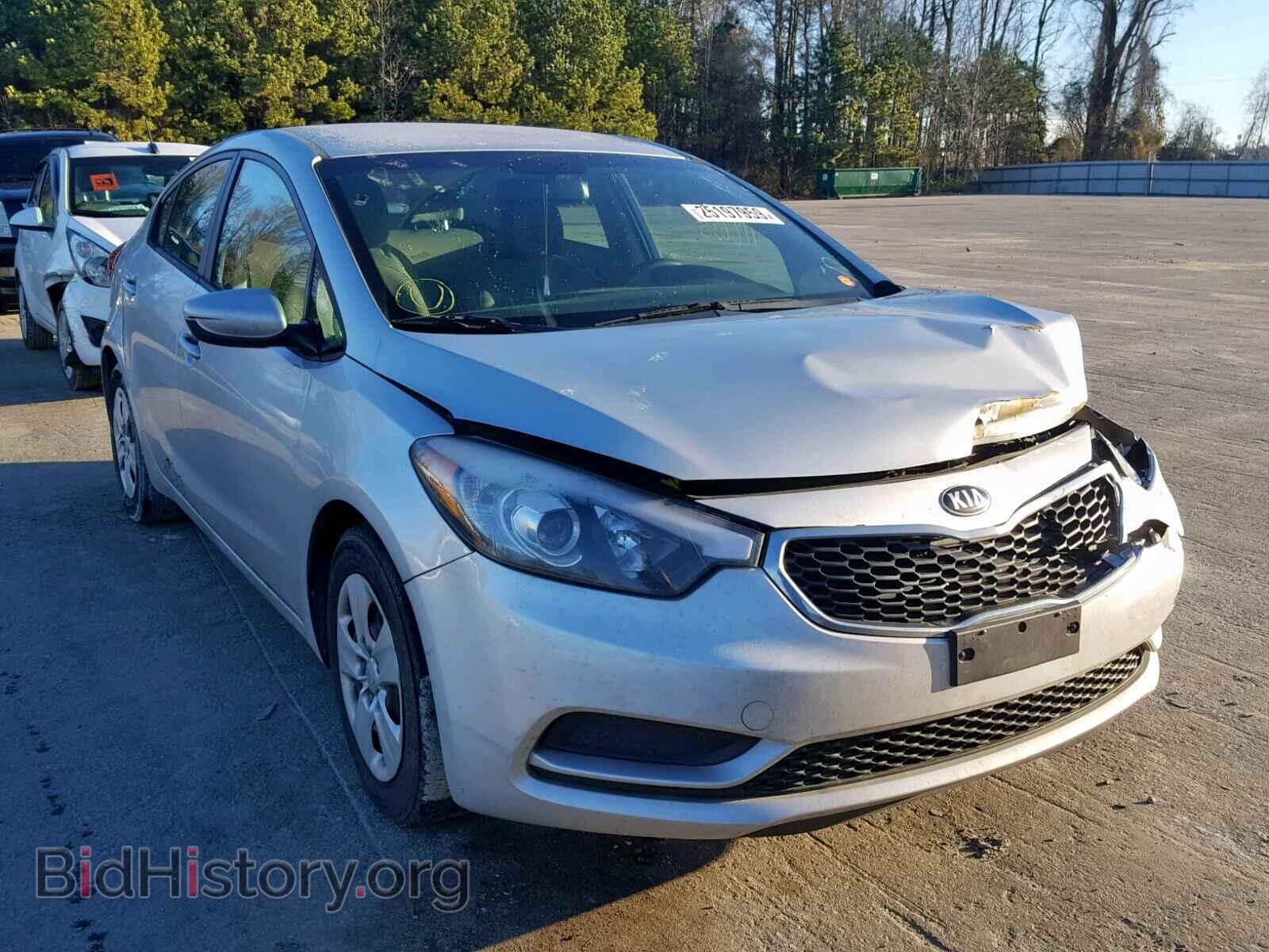 Фотография KNAFK4A68F5377120 - KIA FORTE 2015