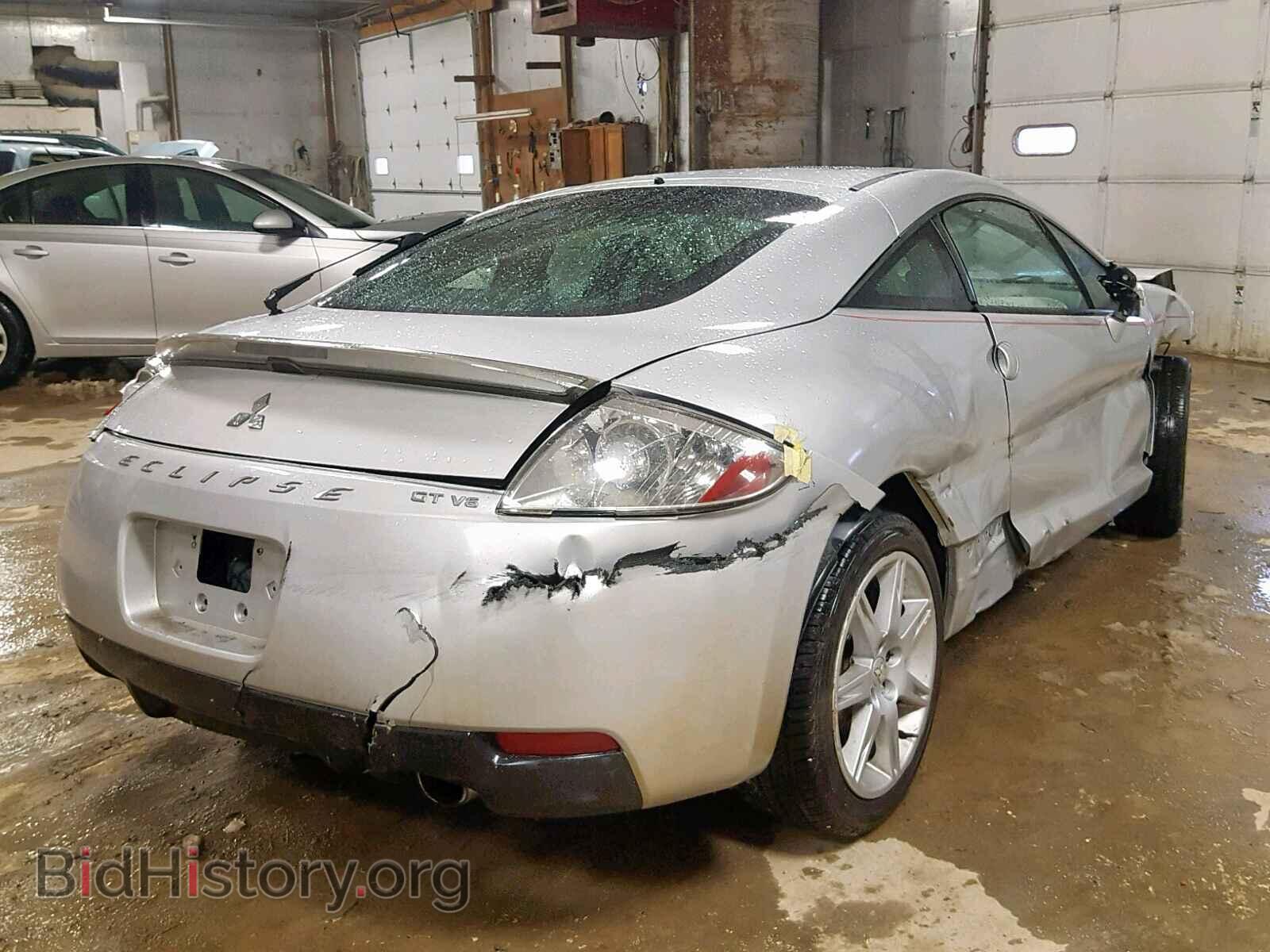 2007 MITSUBISHI ECLIPSE - VIN: 4A3AK34T17E008400 - Фото 4