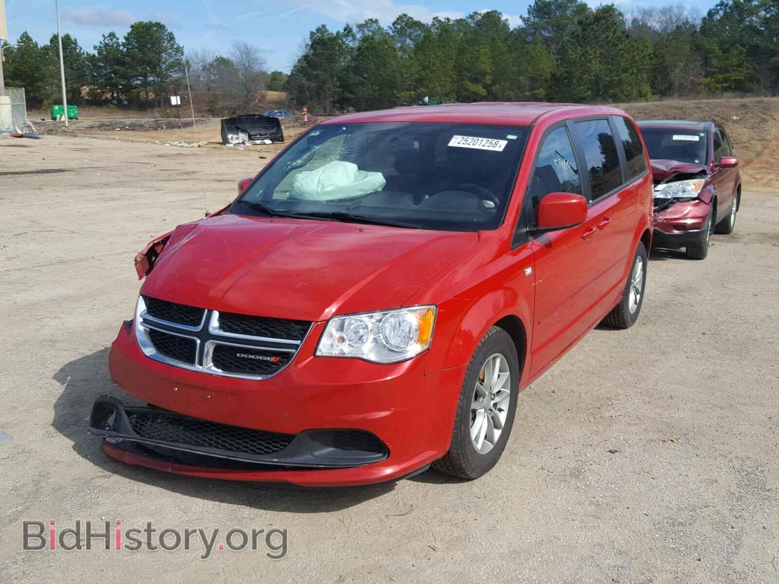 2014 DODGE CARAVAN - VIN: 2C4RDGBG5ER308423 - Фото 2