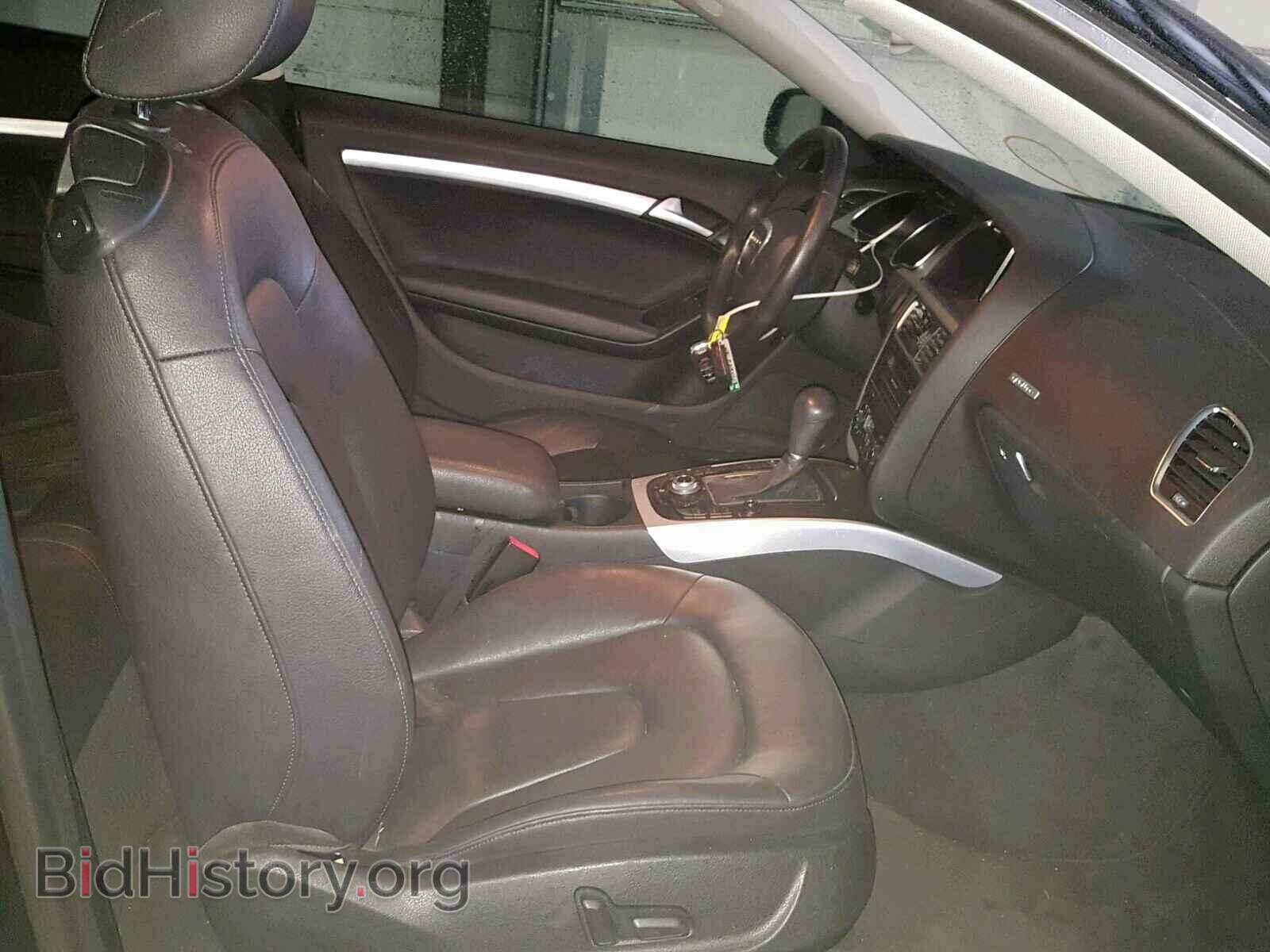 2012 AUDI A5 - VIN: WAULFAFR8CA044198 - Фото 5