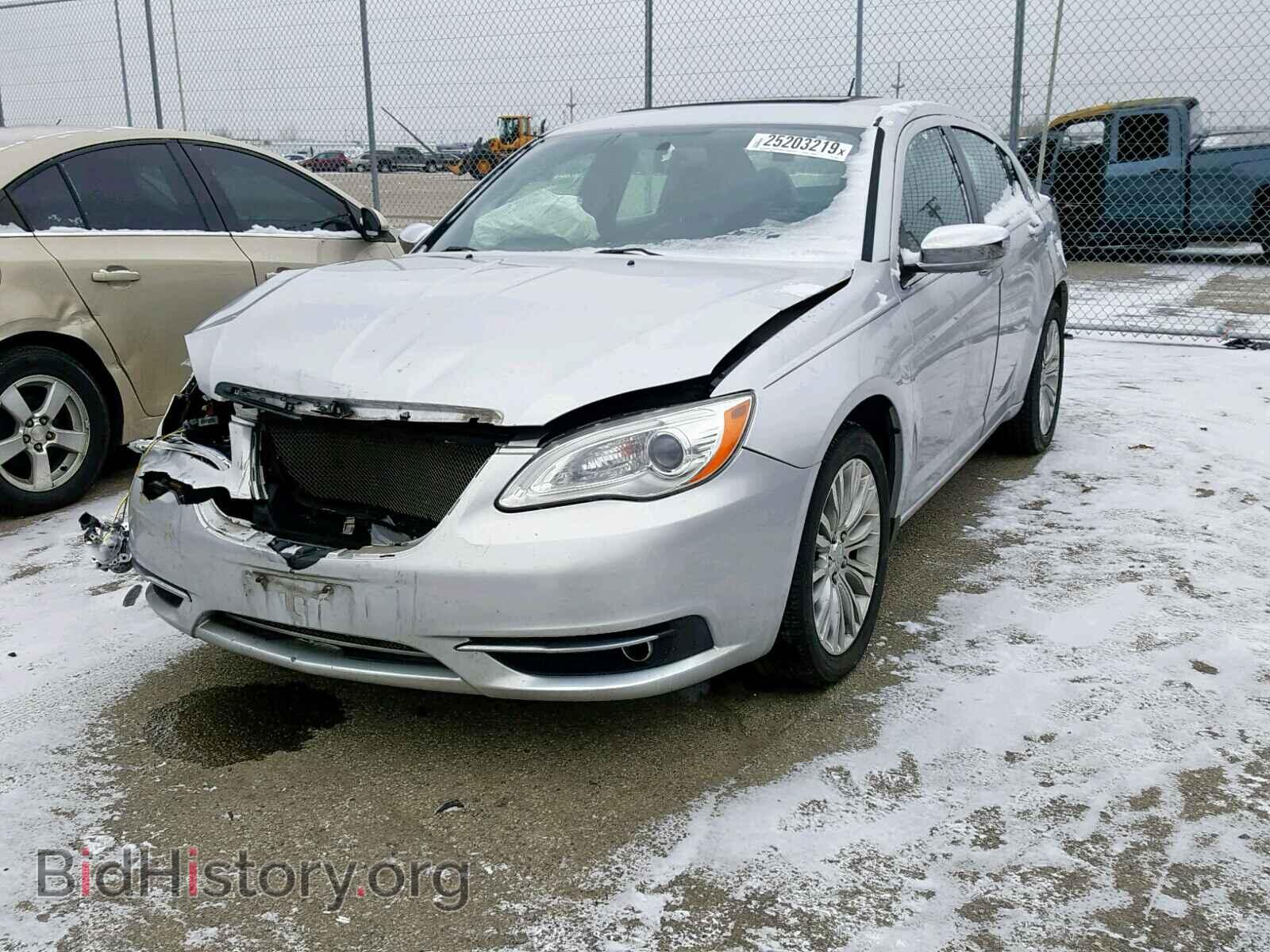 2012 CHRYSLER 200 - VIN: 1C3CCBCB8CN224853 - Фото 2