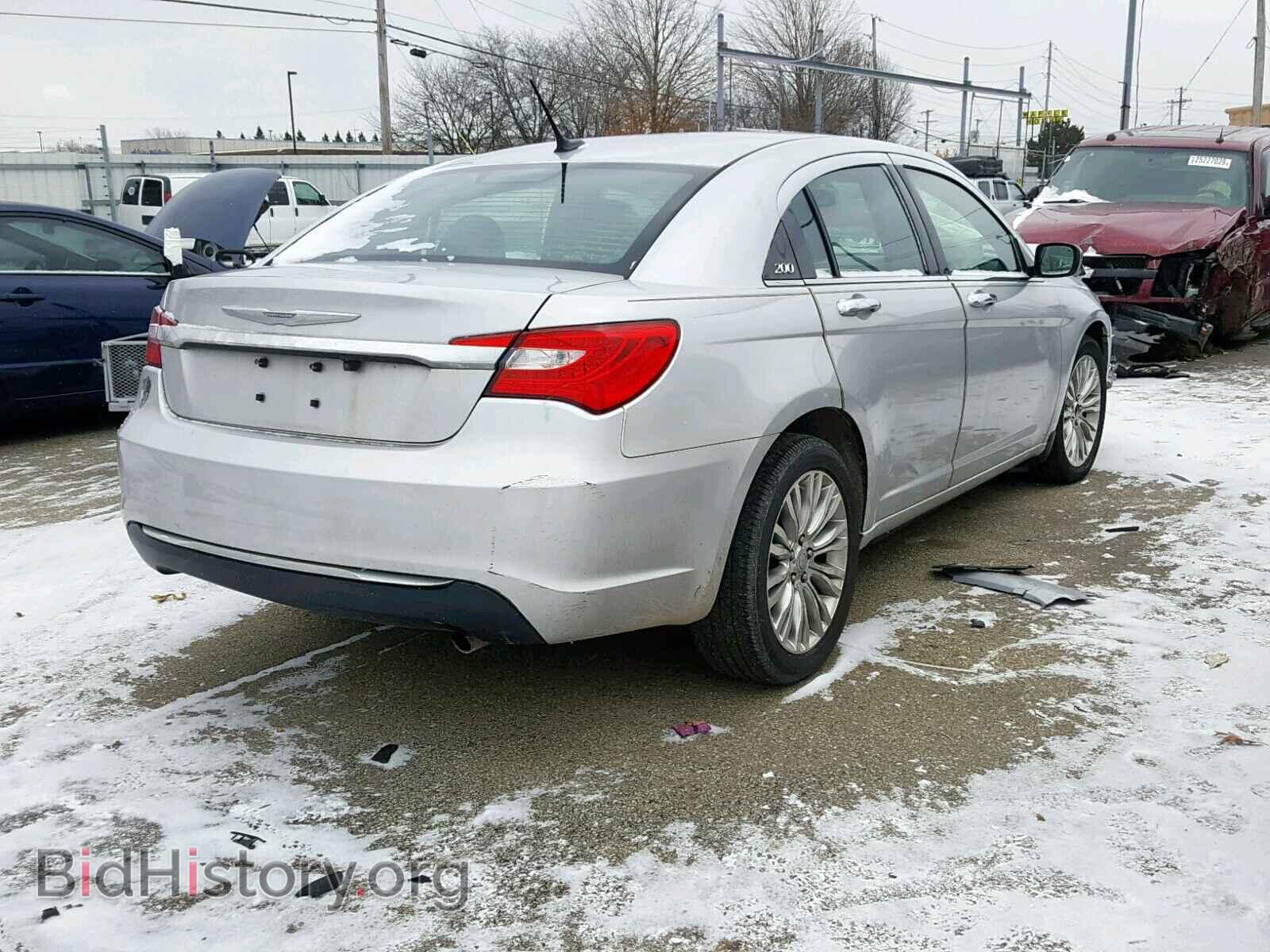 2012 CHRYSLER 200 - VIN: 1C3CCBCB8CN224853 - Фото 4