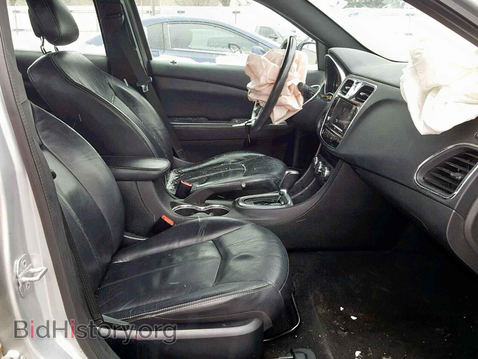 2012 CHRYSLER 200 - VIN: 1C3CCBCB8CN224853 - Фото 5