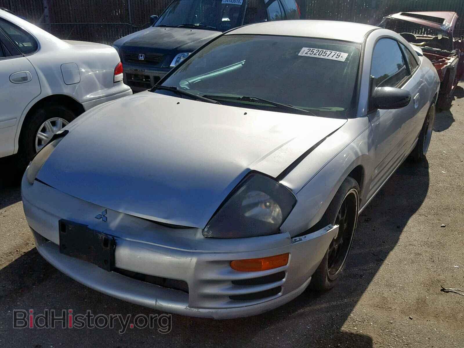 2002 MITSUBISHI ECLIPSE - VIN: 4A3AC34G72E071915 - Фото 2