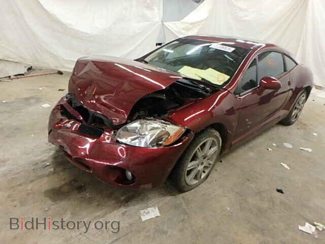 2007 MITSUBISHI ECLIPSE - VIN: 4A3AK34T57E006018 - Фото 2