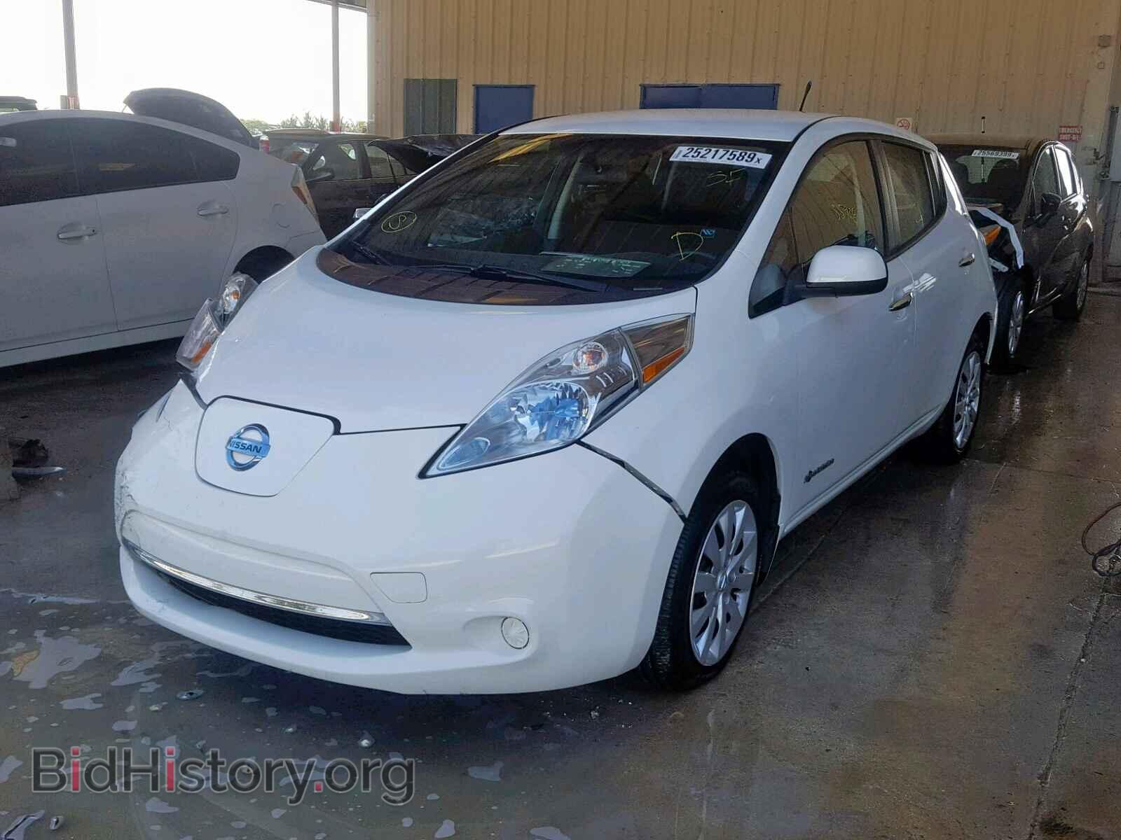 2013 NISSAN LEAF - VIN: 1N4AZ0CPXDC421785 - Фото 2