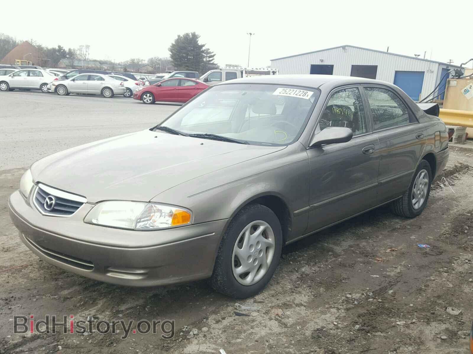 2000 MAZDA 626 - VIN: 1YVGF22C3Y5110422 - Фото 2