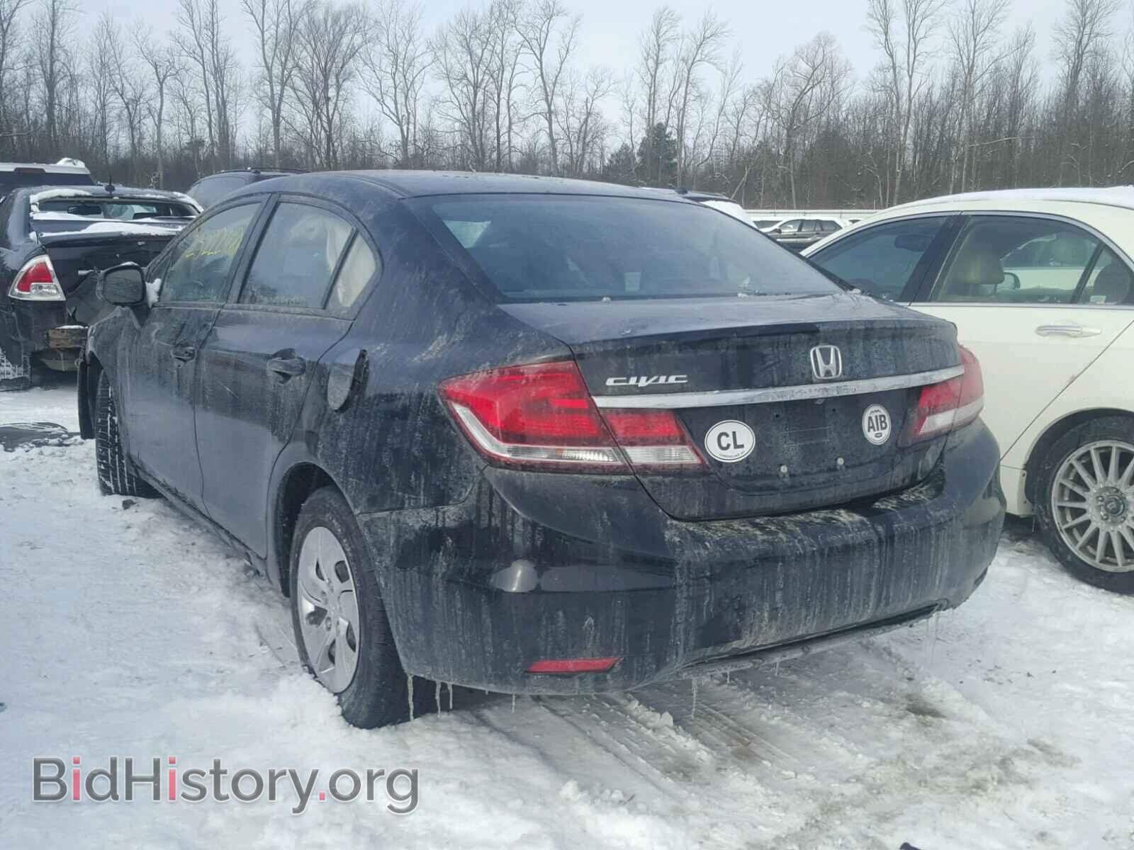 2013 HONDA CIVIC - VIN: 2HGFB2F56DH603752 - Фото 3