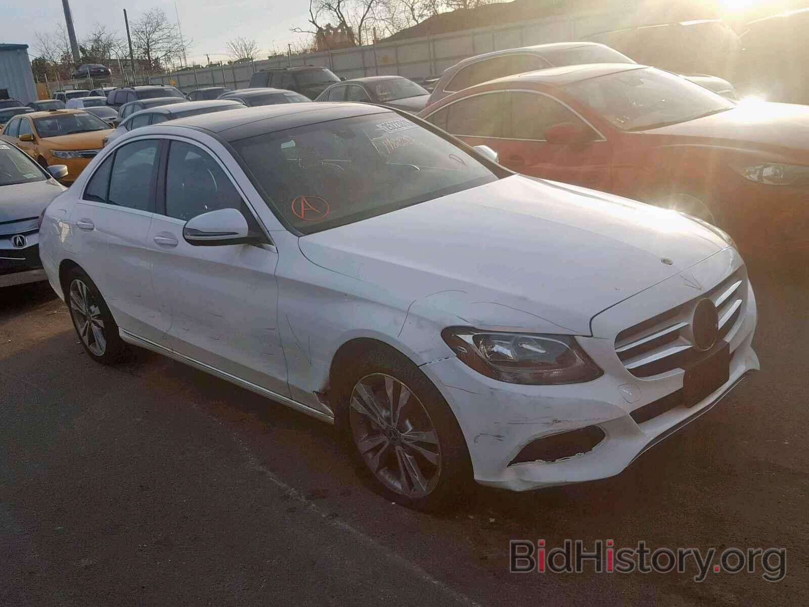 Фотография WDDWF4KB9JR413469 - MERCEDES-BENZ C CLASS 2018