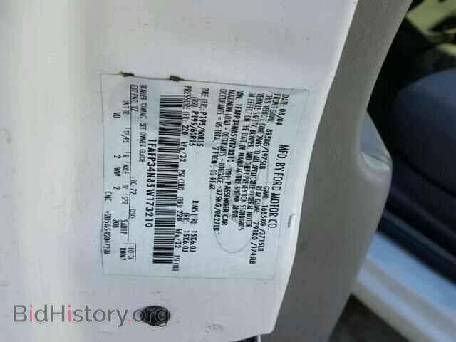 2005 FORD FOCUS - VIN: 1FAFP34N85W173210 - Фото 10