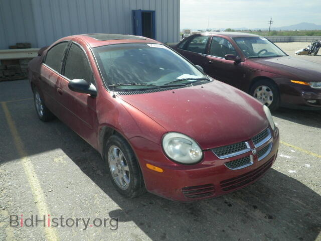 Фотография 1B3ES56C44D630652 - DODGE NEON 2004