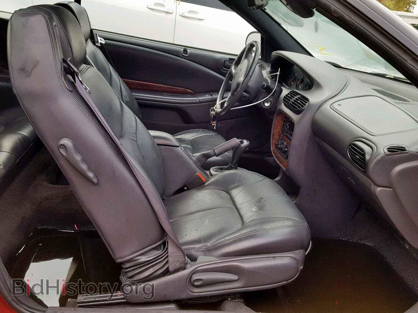1999 CHRYSLER SEBRING - VIN: 3C3EL55H6XT604355 - Фото 5