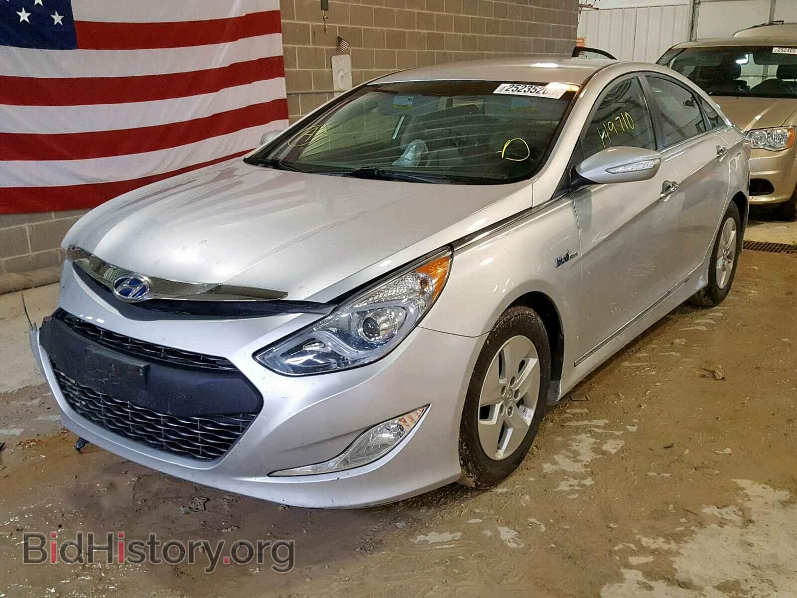 2012 HYUNDAI SONATA - VIN: KMHEC4A43CA042811 - Фото 2