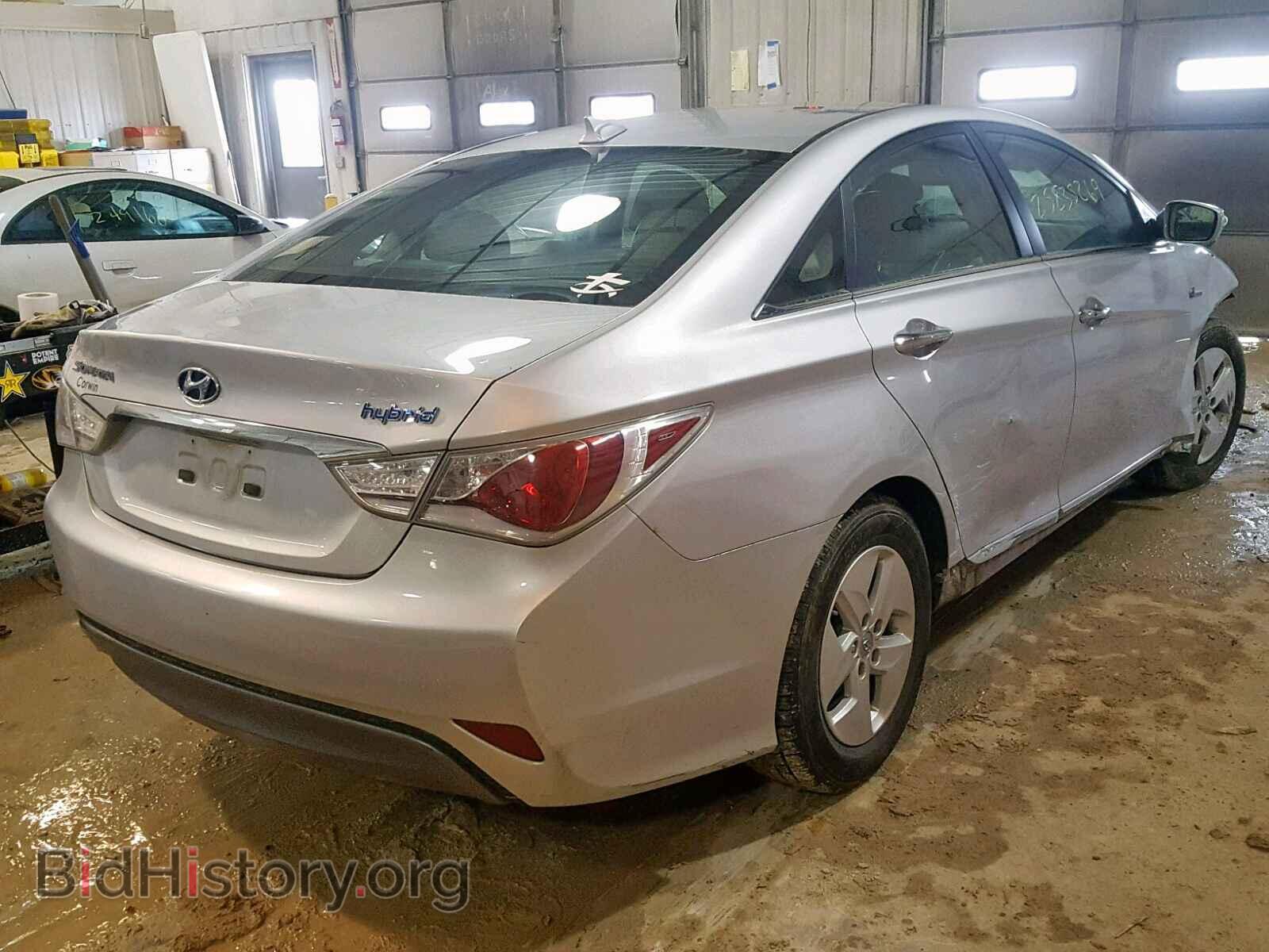 2012 HYUNDAI SONATA - VIN: KMHEC4A43CA042811 - Фото 4