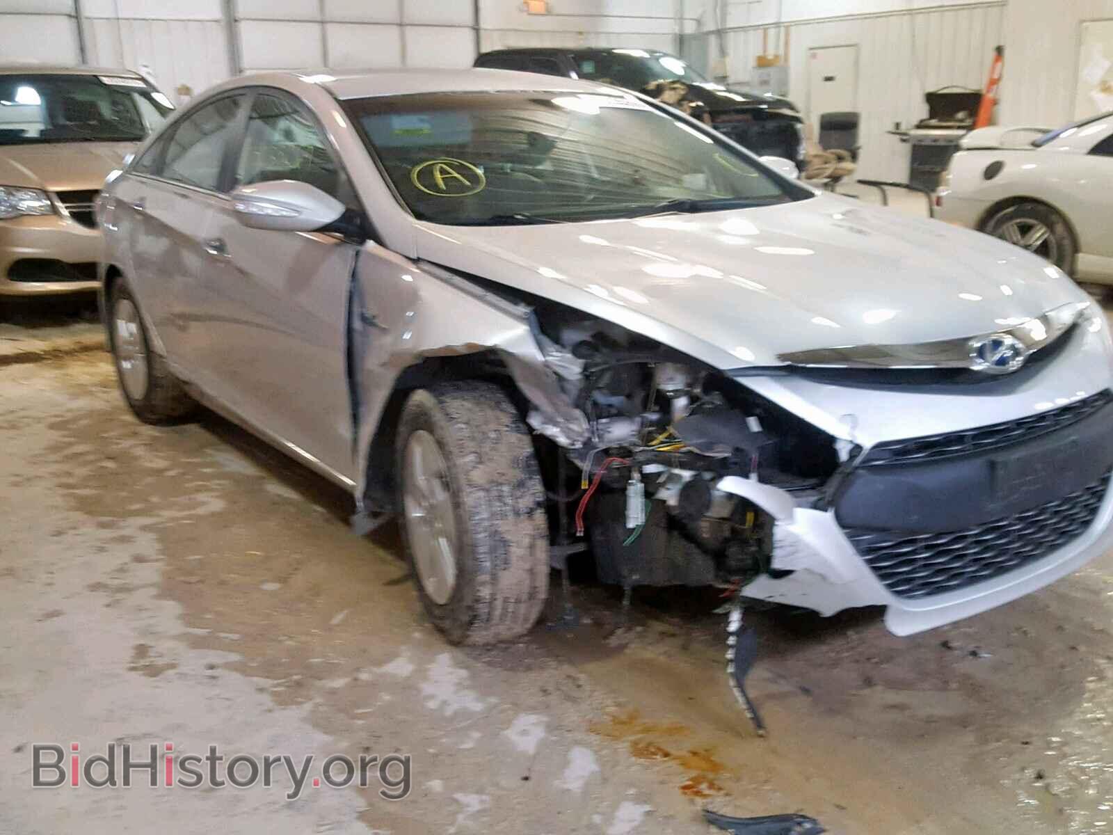 2012 HYUNDAI SONATA - VIN: KMHEC4A43CA042811 - Фото 9