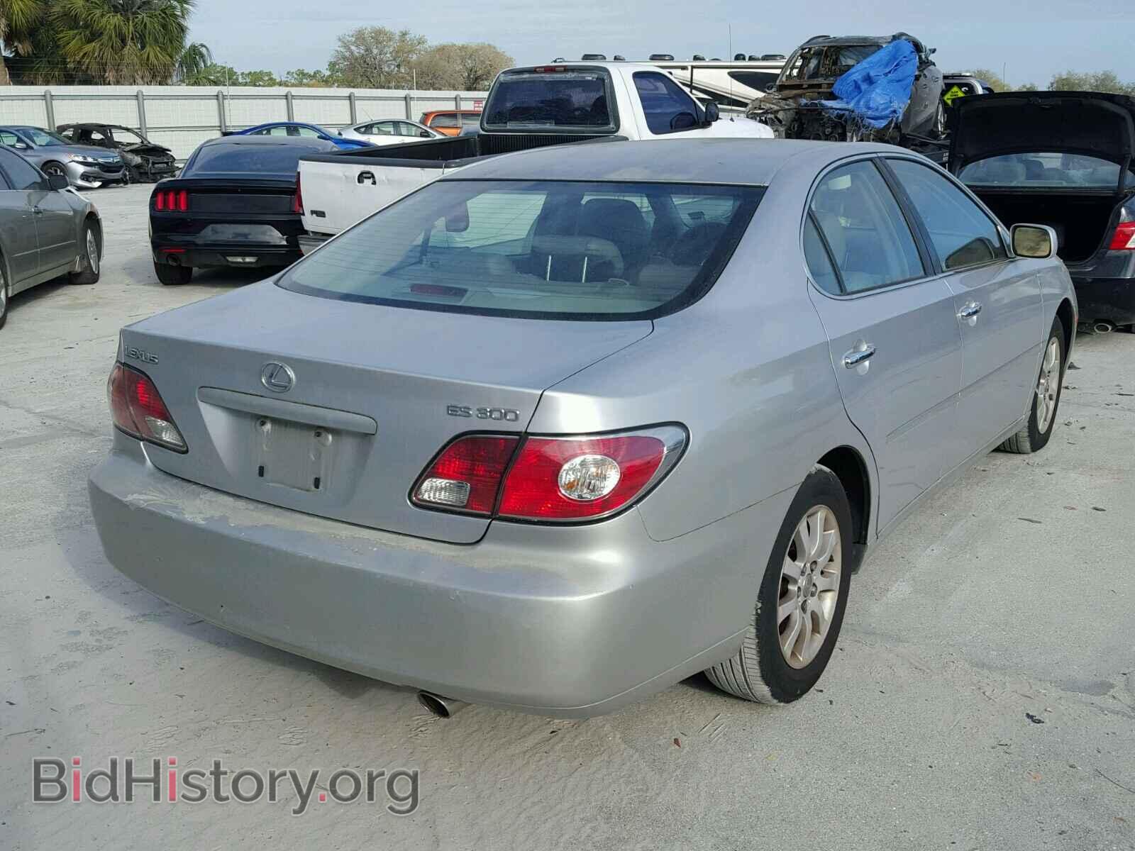2002 LEXUS ES300 - VIN: JTHBF30G620031079 - Фото 4