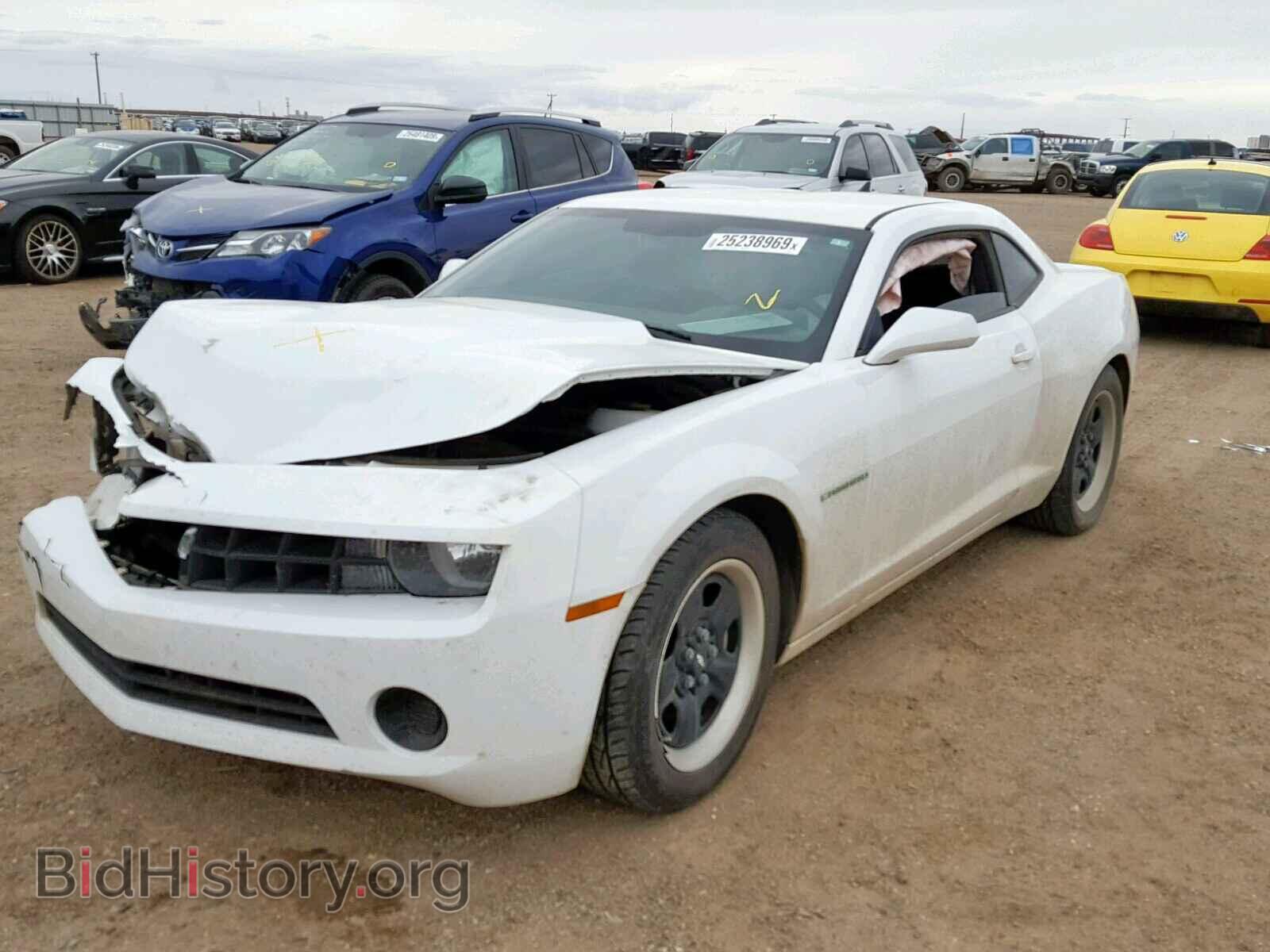 2013 CHEVROLET CAMARO - VIN: 2G1FE1E31D9205352 - Фото 2
