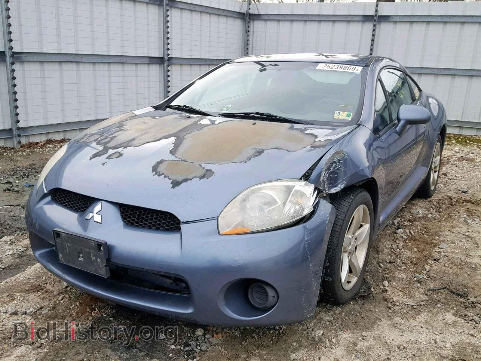 2007 MITSUBISHI ECLIPSE - VIN: 4A3AK24FX7E064422 - Фото 2