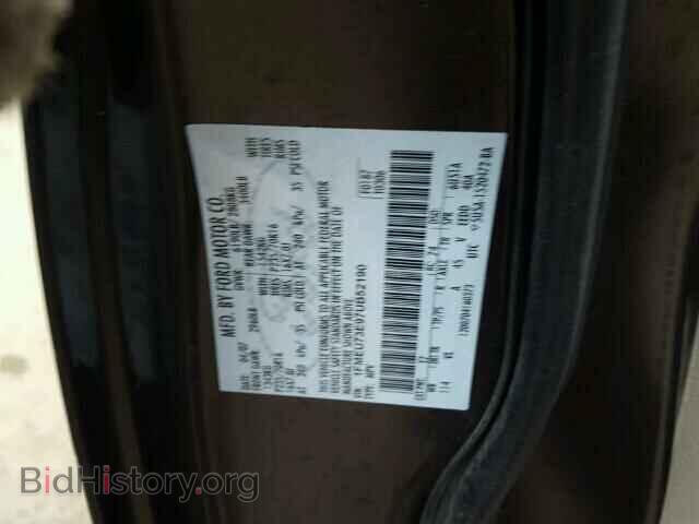 2007 FORD EXPLORER - VIN: 1FMEU73E97UB52190 - Фото 10