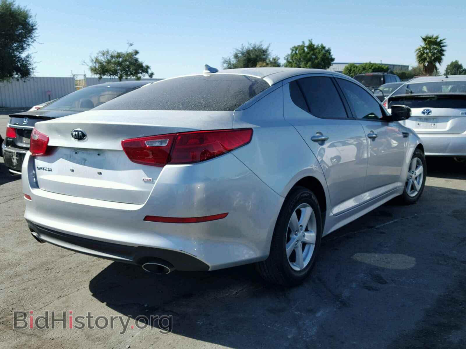 2014 KIA OPTIMA - VIN: KNAGM4A77E5475397 - Фото 4