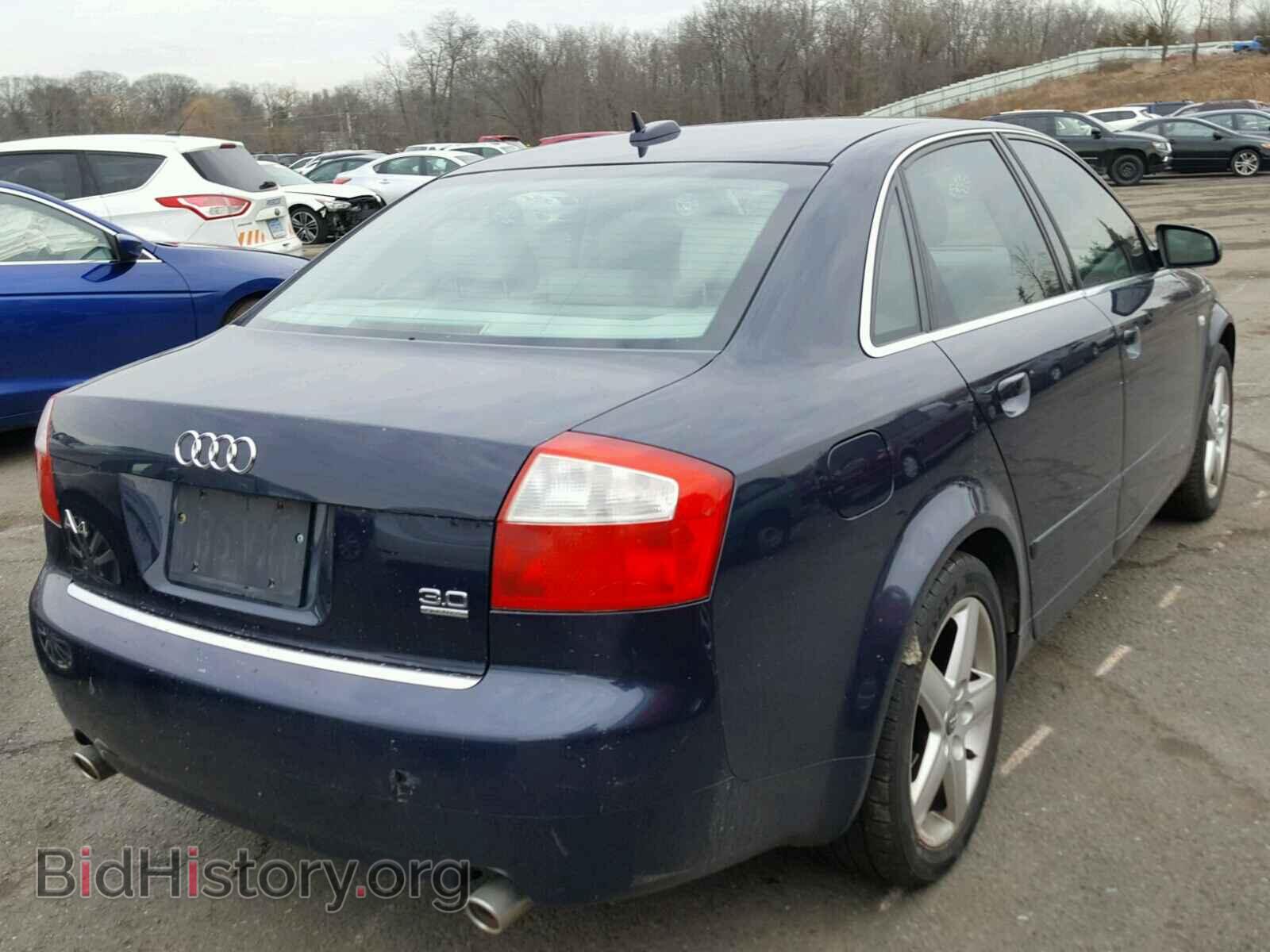 2005 AUDI A4 - VIN: WAULT68E85A041370 - Фото 4