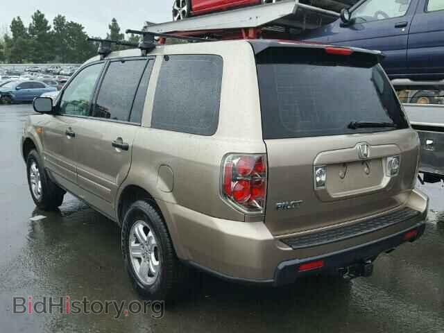 2007 HONDA PILOT - VIN: 5FNYF28157B031024 - Фото 3