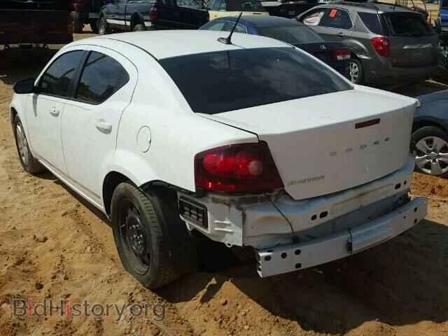 2014 DODGE AVENGER - VIN: 1C3CDZAB8EN140091 - Фото 3