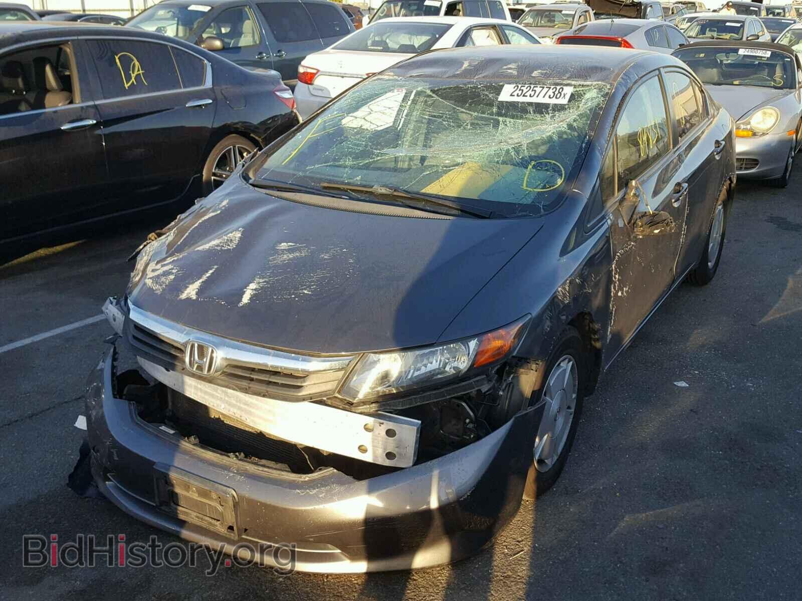 2012 HONDA CIVIC - VIN: 2HGFB2F61CH549008 - Фото 2