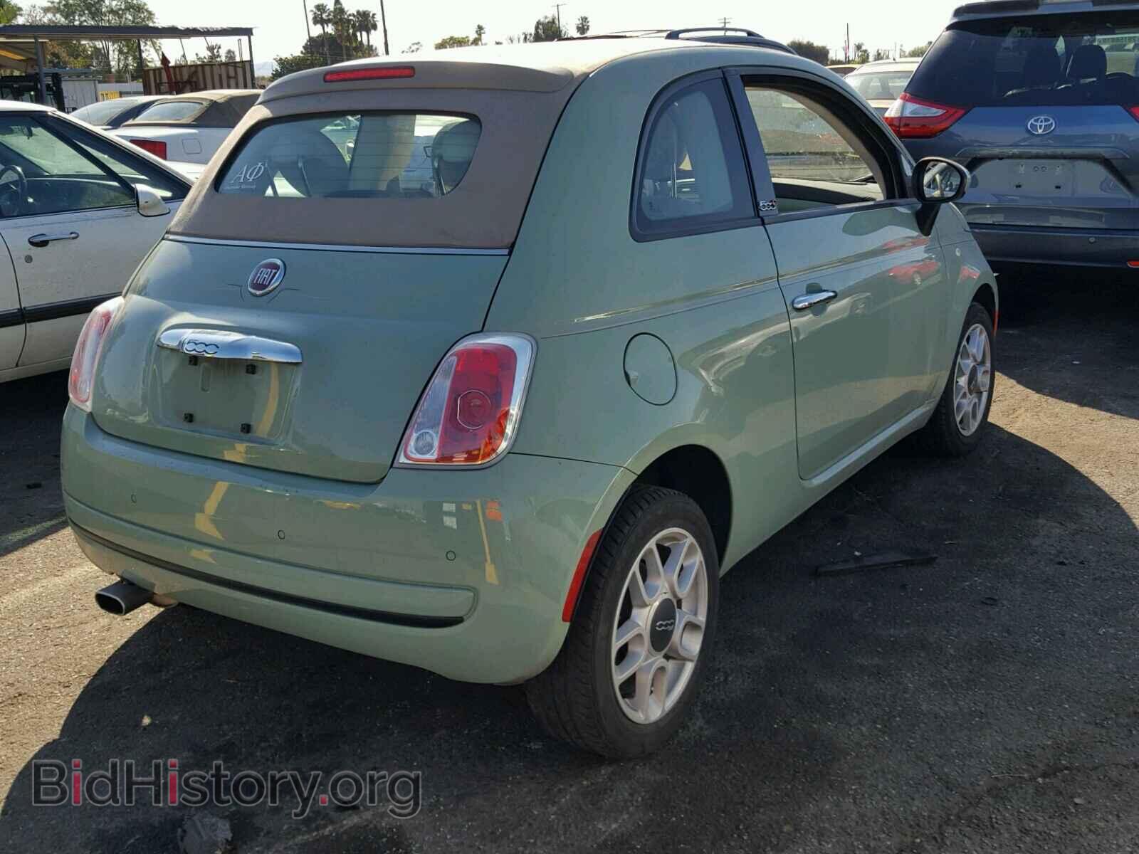 2015 FIAT 500 - VIN: 3C3CFFDR1FT523437 - Фото 4