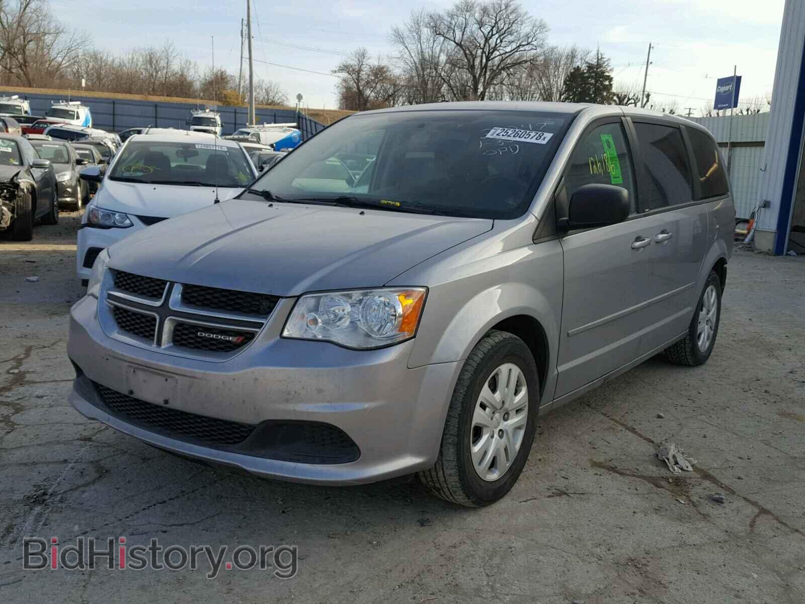2014 DODGE CARAVAN - VIN: 2C4RDGBG8ER193686 - Фото 2