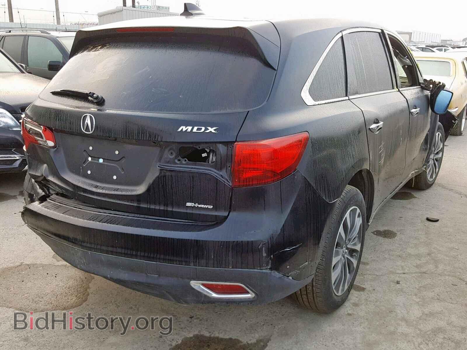 2016 ACURA MDX - VIN: 5FRYD4H48GB029519 - Фото 4