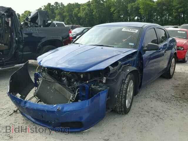 2013 DODGE AVENGER - VIN: 1C3CDZAG6DN747651 - Фото 2