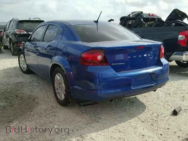 2013 DODGE AVENGER - VIN: 1C3CDZAG6DN747651 - Фото 3