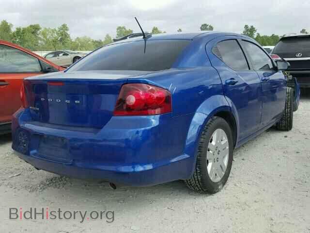 2013 DODGE AVENGER - VIN: 1C3CDZAG6DN747651 - Фото 4