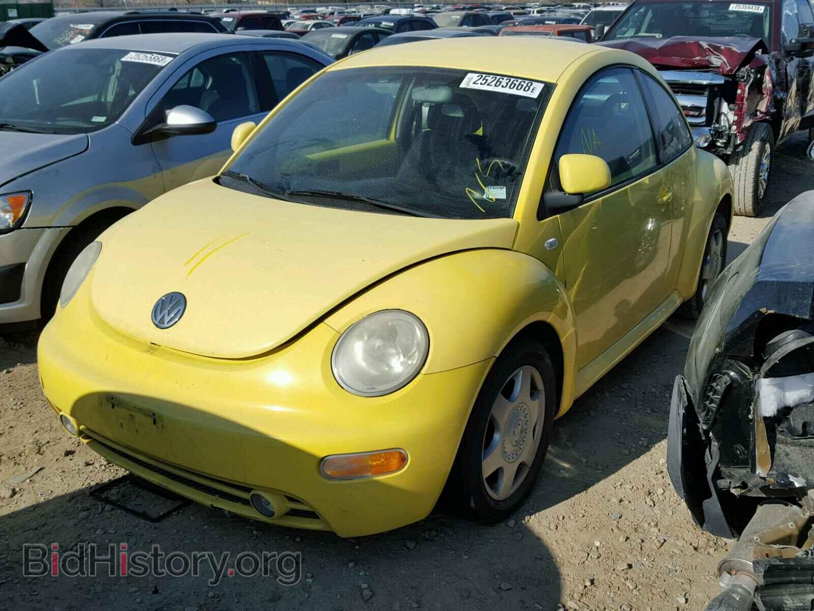 2000 VOLKSWAGEN BEETLE - VIN: 3VWCA21C4YM405850 - Фото 2