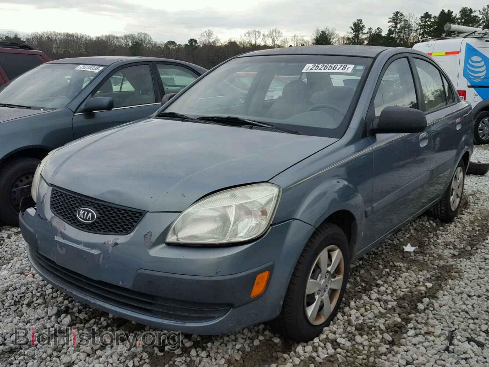 2007 KIA RIO BASE - VIN: KNADE123776248931 - Photo 2
