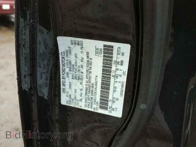 2010 FORD EXPLORER - VIN: 1FMEU7DE5AUA82774 - Фото 10