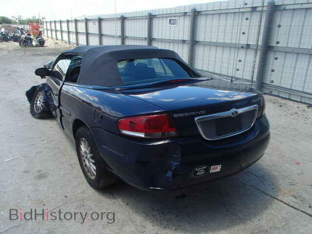 2004 CHRYSLER SEBRING - VIN: 1C3EL55R84N258684 - Фото 3