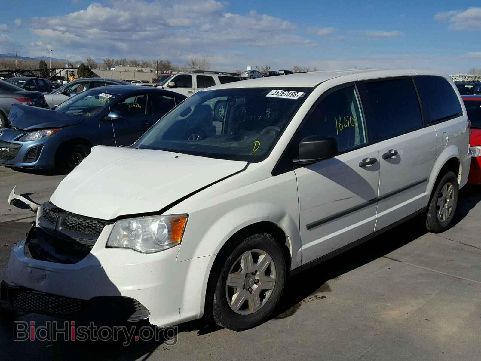 2012 DODGE RAM VAN - VIN: 2C4JDGAG5CR165744 - Фото 2