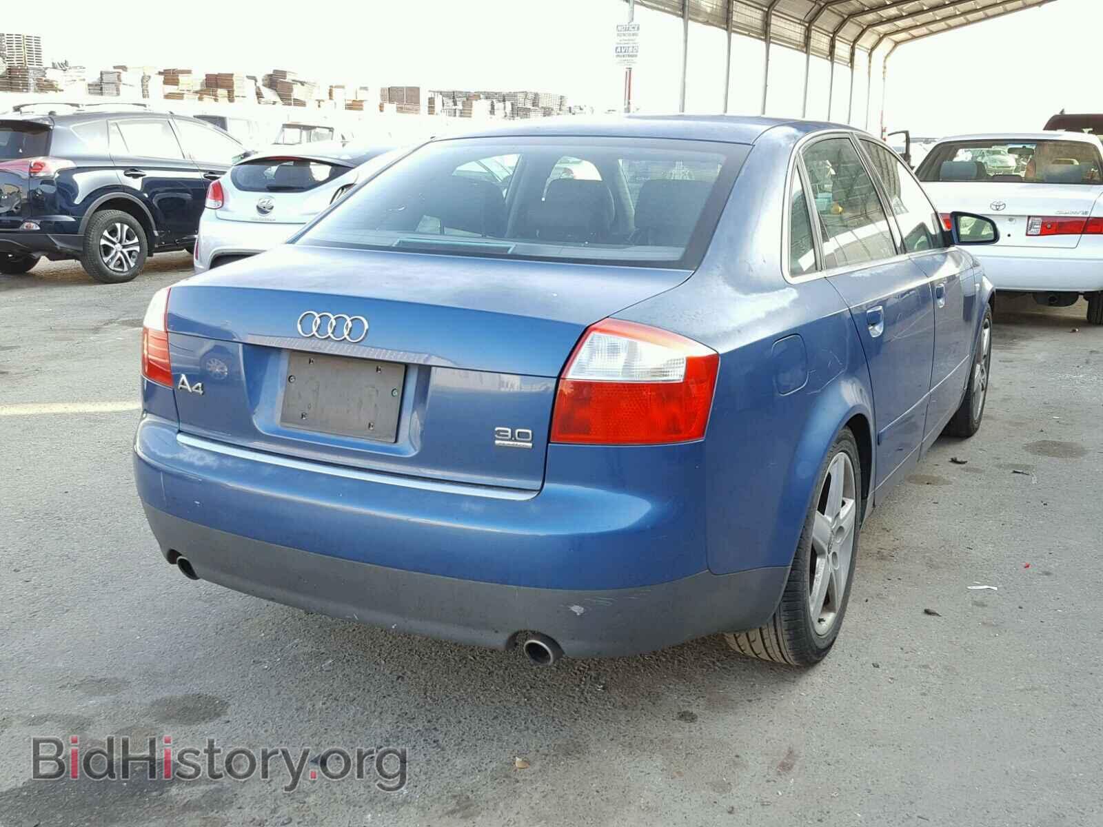2002 AUDI A4 - VIN: WAULT68E52A120846 - Photo 4